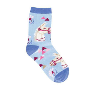 Socks For The Kids: No Drama LLama Kids Socks by Socksmith