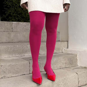 Snag Tights: SNAG Super Opaque 120 Den Tights ~ Anemone