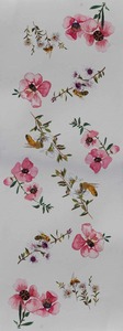 Pink Floral Cotton/Modal Designer Scarf