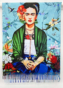 Gorgeous Scarves: Soft & Warm Dual Patterned Scarf ~ Frida C