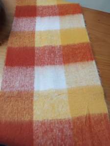 Gorgeous Scarves: Winter Check Long Tassel Scarf ~ Eve