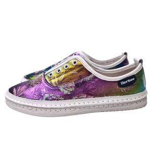 Herbee Vera ~ Blue Orient Shimmer ~ Leather Shoes by Helga May