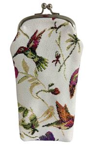 Tapestry Bags Accessories: Tapestry Reading Glasses Case ~ Hummingbird