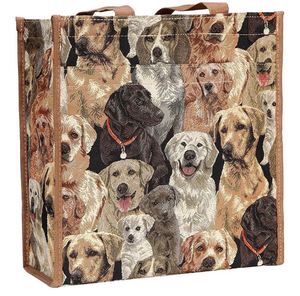 Tapestry Shopper Bag - Dog