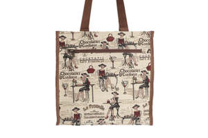 Tapestry Bags Accessories: Tapestry Shopper Bag - Elegant Shopper