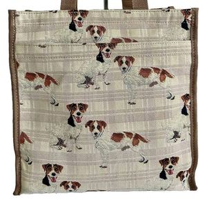 Tapestry Shopper Bag - Jack Russell