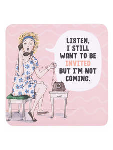 Olive & Co. Invited Coaster