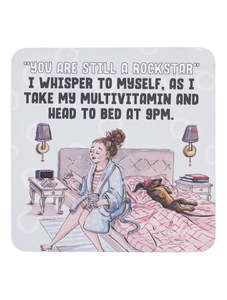 Splosh Mugs Plant Pots Soft Toys: Olive & Co. Rockstar Coaster