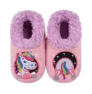 Slippers: Slumbies® Cosy Baby Slippers ~ Unicorn