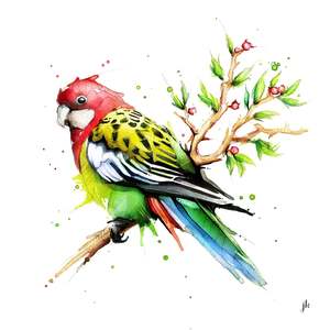 Rosella Canvas Print
