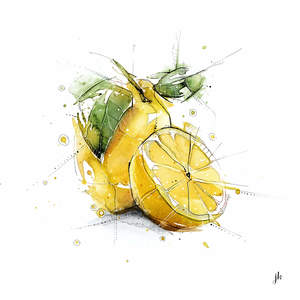All: Lemon Canvas Print