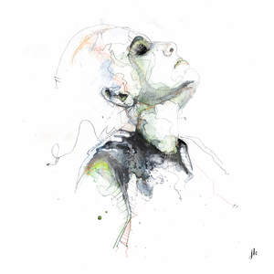 Portrait Wall Art Prints: Bliss Canvas Print