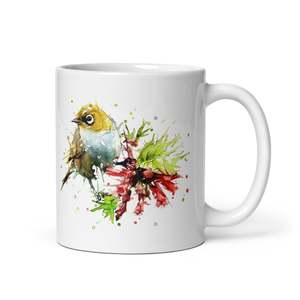Mugs: Silvereye Glossy Mug