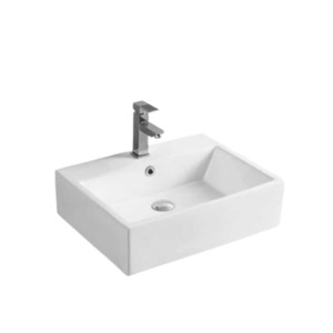 Products: Matt White Square Countertop Art Basin JB2177 MW - Jerry Kitchen & Bath