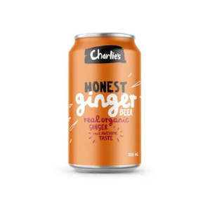 Cold Drinks: Charlie's Honest Fizz Ginger Beer - 320mL
