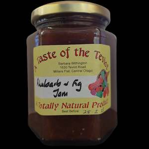 A Taste of Teviot Rhubarb & Fig Jam