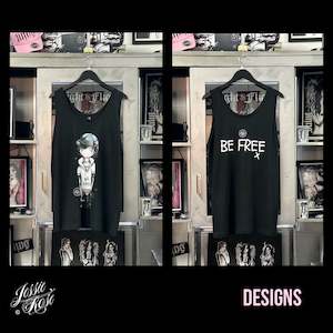 Products: Singlet - Be Free Boy