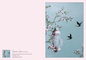 Blank Cards: Forever Love Greeting Cards - Freedom