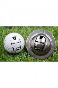 Golf Ball Marker: Iron Man Golf Ball Custom Marker