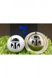 Golf Ball Marker: Boba Fett StarWars Golf Ball Marker