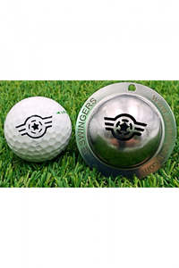 Golf Ball Marker: Captain America's Shield Golf Ball Custom Marker