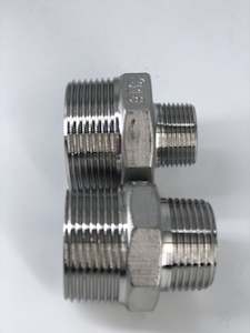 Water Fittings: Bsp Reducing Hex Nipple