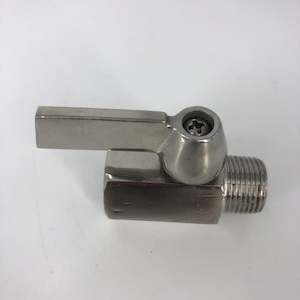 Mini Ball Valve With S/S Handle M/F