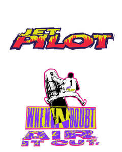 Decals Stickers: Jetpilot Mixed Sticker Pack - Assorted