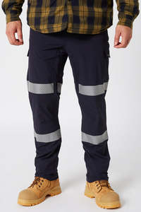Jetpilot Workwear Jet Lite: Jet-Lite Taped Utility Pant - Navy