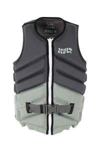 Wake Vests: Jetpilot X1 Mens Life Jacket - Busty Dunn Signature Series - Charcoal