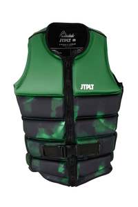 Wake Vests: Jetpilot X1 Mens Life Jacket - Raph Trinidad Signature Series - Green