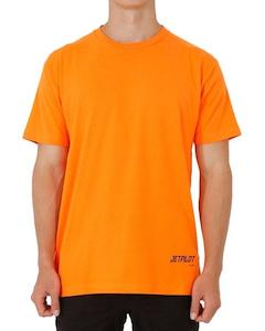 Jetpilot Sale All: Fueled Low Hit Tee - Hi Vis Orange
