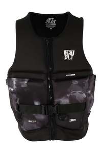 Jetpilot Mens Life Vests: Jetpilot 3sxty Hyperflex Life Jacket - Black