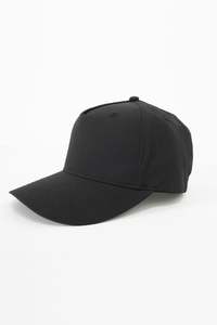 Mens Headwear: Jetpilot Jetlite Mens Snapback Cap - Black