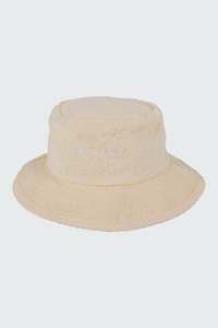 All Womens Sale: JETPILOT TERRY LADIES BUCKET HAT TAN