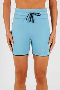 Jetpilot Corp 5" High Waisted Neoprene Short - Blue