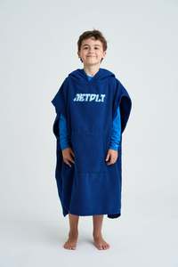 Jetpilot Towels: Jetpilot Kids Hoodie Towel - Blue