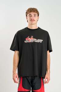 All Clothing And Accessories: Jetpilot Moto Heavy Tee - Black
