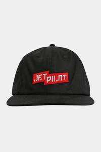 All Clothing And Accessories: Jetpilot Staple Snapback - Black