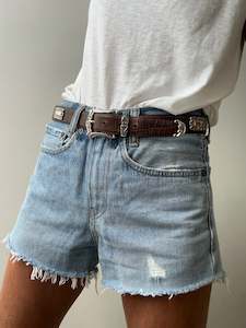 Remade Levis Shorts