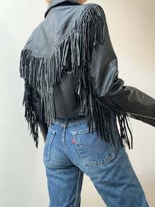 Suede: Fidelity Leather Tassel Jacket