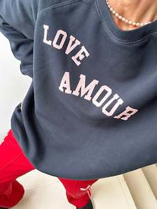Zadig & Voltaire Love Amour Sweatshirt Navy