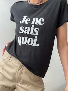 Zadig & Voltaire Je Ne Sais Quoi Tee Black