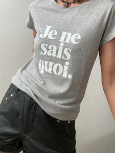 Zadig & Voltaire Je Ne Sais Quoi Tee Grey