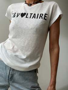 Zadig & Voltaire Z&V Tee White