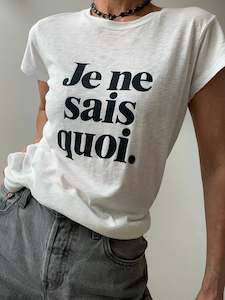 Zadig & Voltaire Je Ne Sais Quoi Tee White