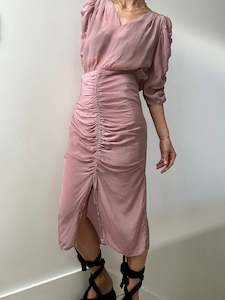 Sea Ny: Sea NY Drape Dress Blush