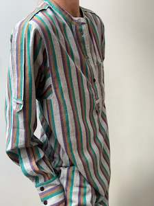 Clearance: Isabel Marant Kaftan Green Stripe
