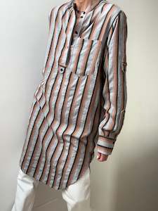 Clearance: Isabel Marant Kaftan Orange Stripe
