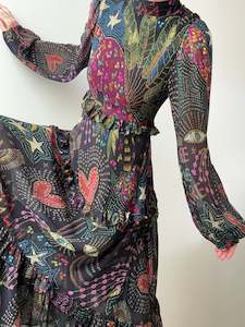 Black Amazonia Maxi Dress